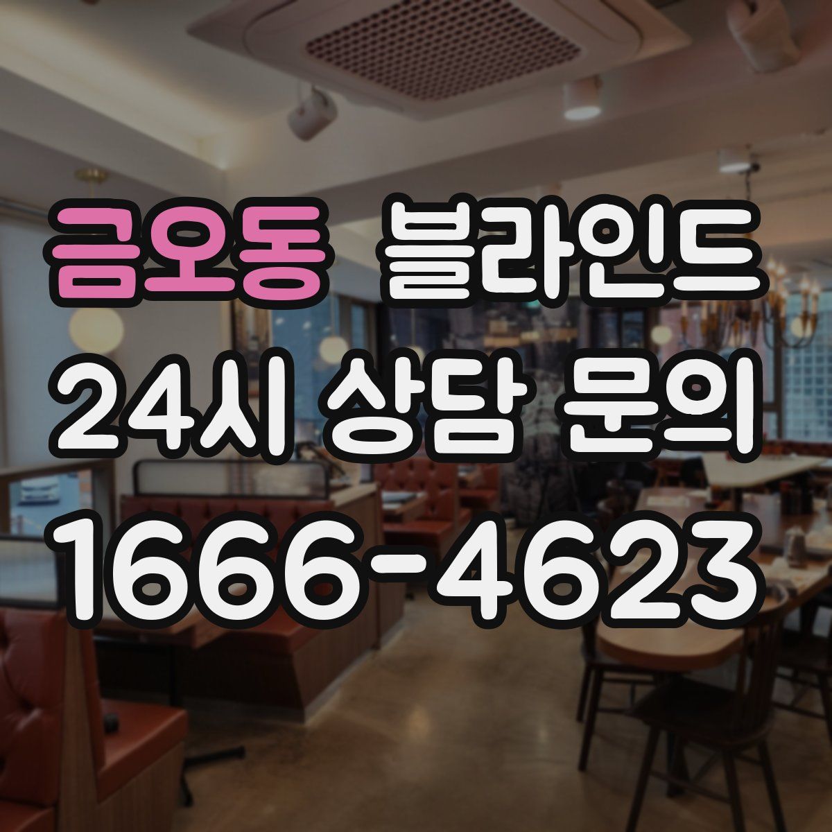 금오동 블라인드