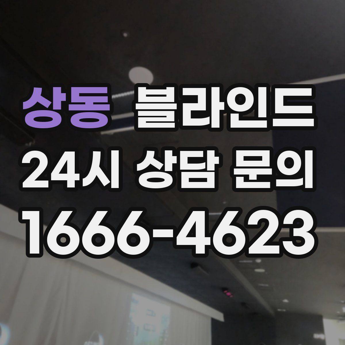 상동 블라인드