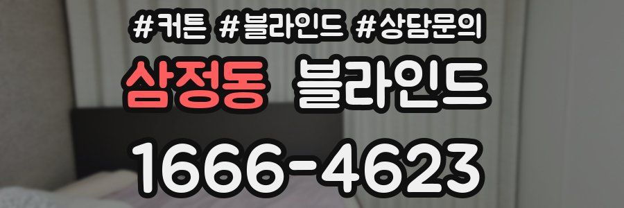 삼정동 블라인드