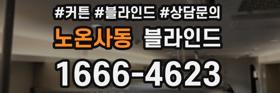 노온사동 블라인드
