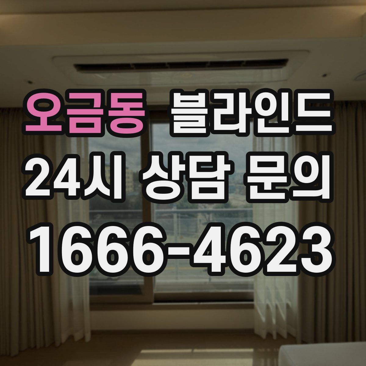 오금동 블라인드