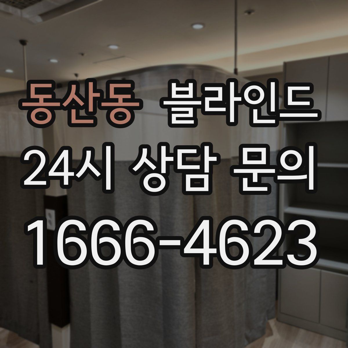동산동 블라인드