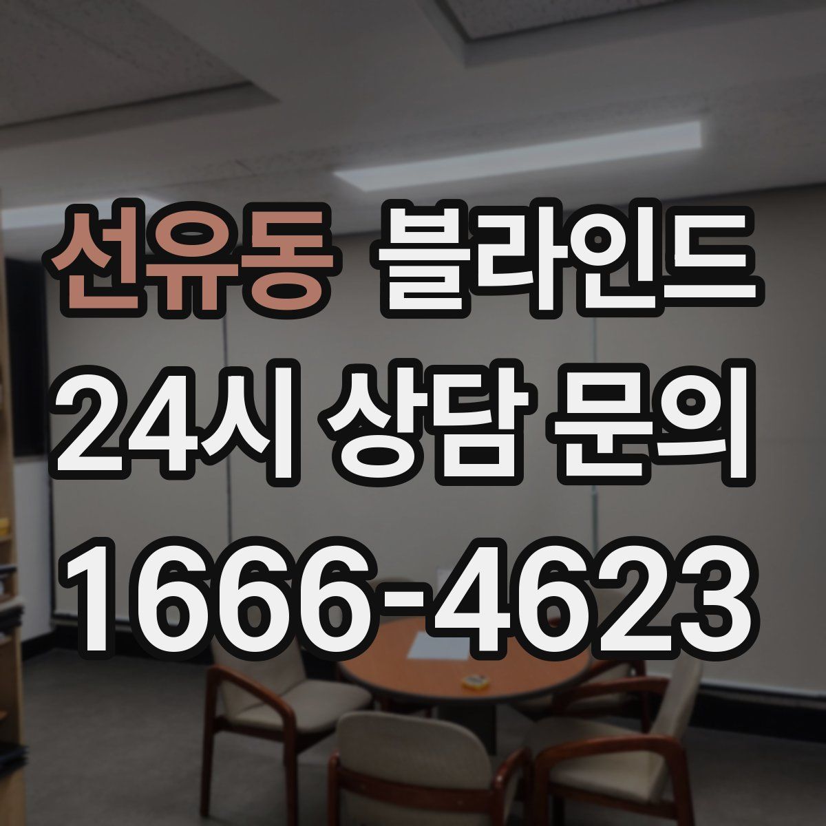 선유동 블라인드