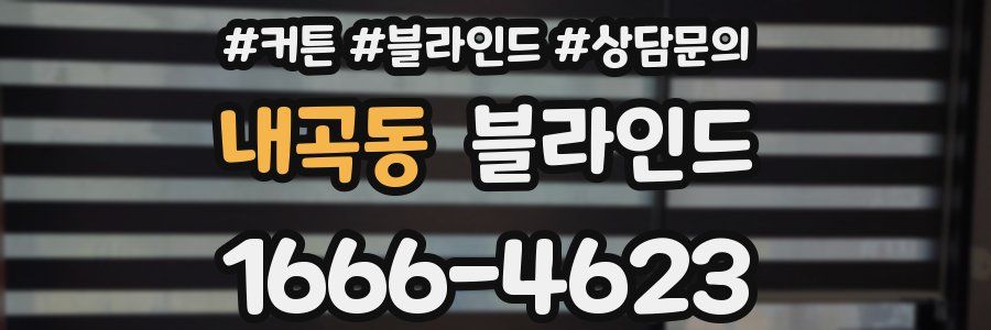 내곡동 블라인드
