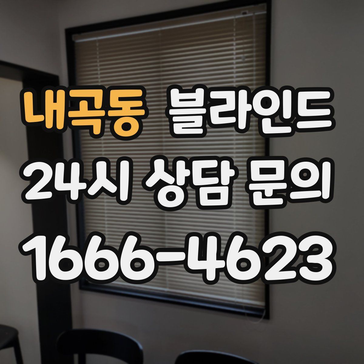 내곡동 블라인드