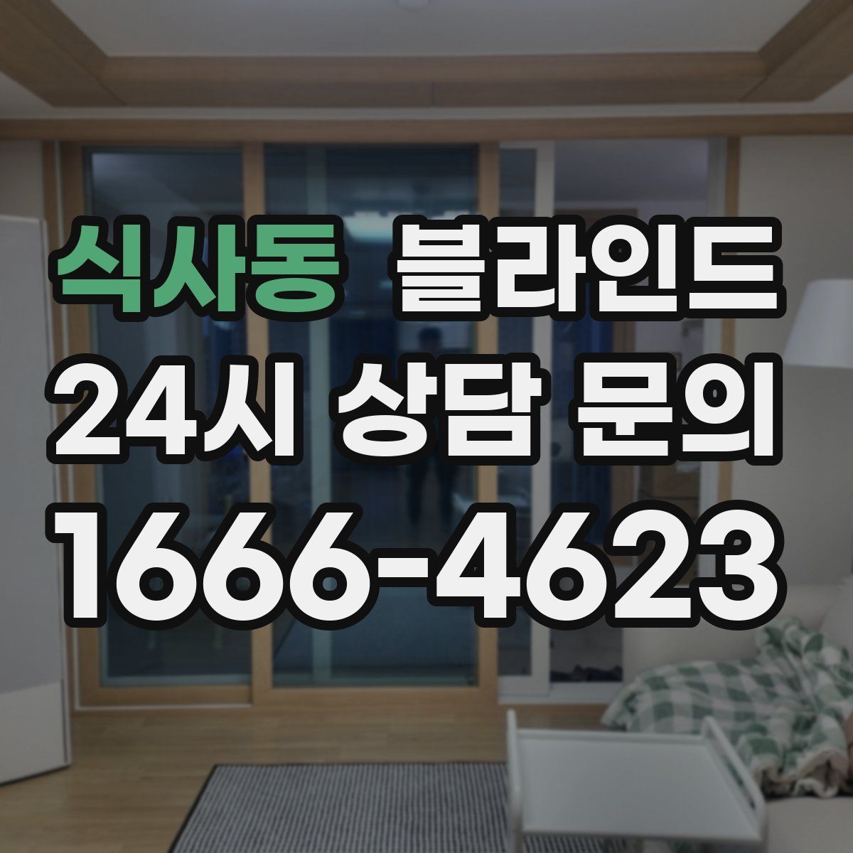 식사동 블라인드