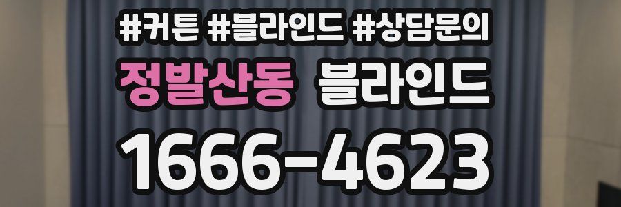 정발산동 블라인드
