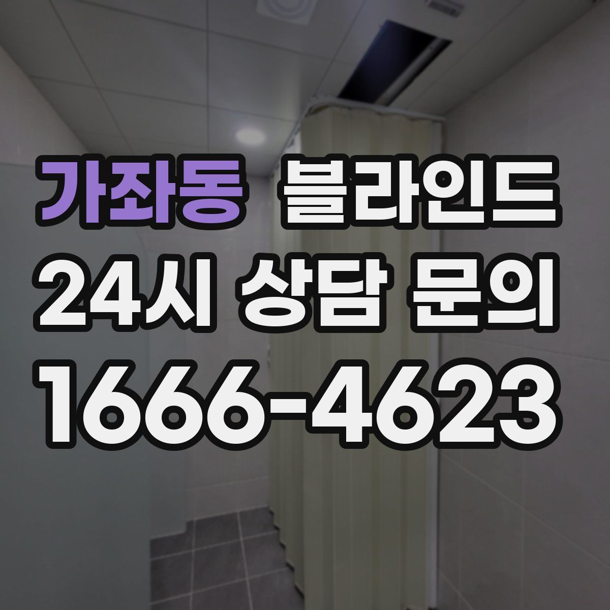 가좌동 블라인드