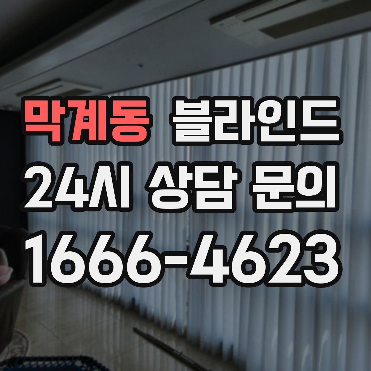 막계동 블라인드