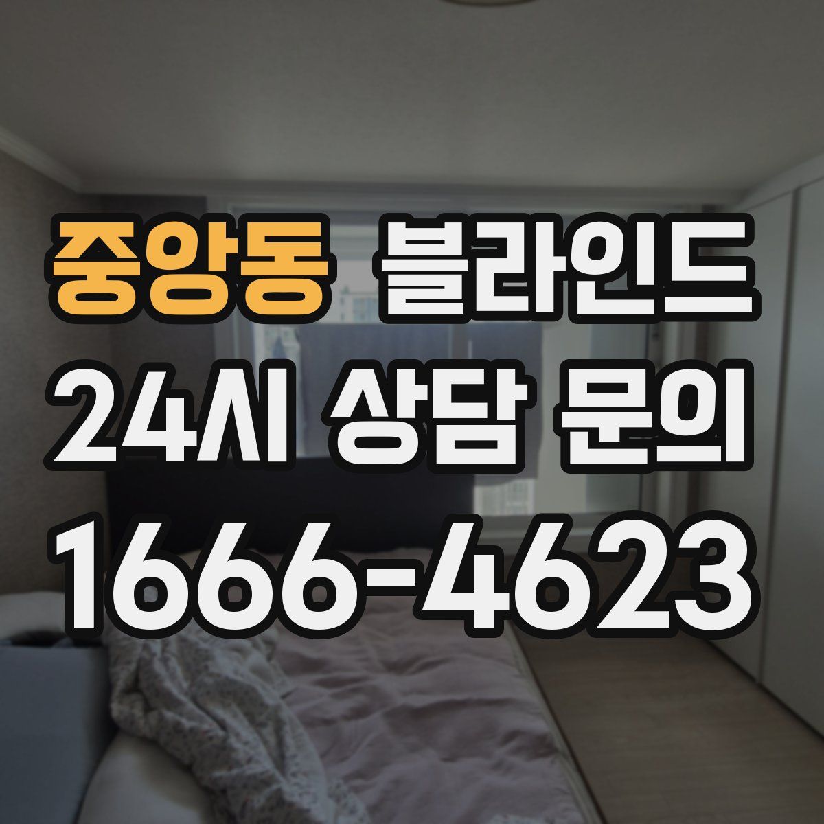 중앙동 블라인드