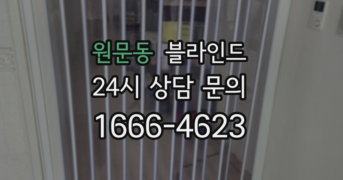 원문동 블라인드