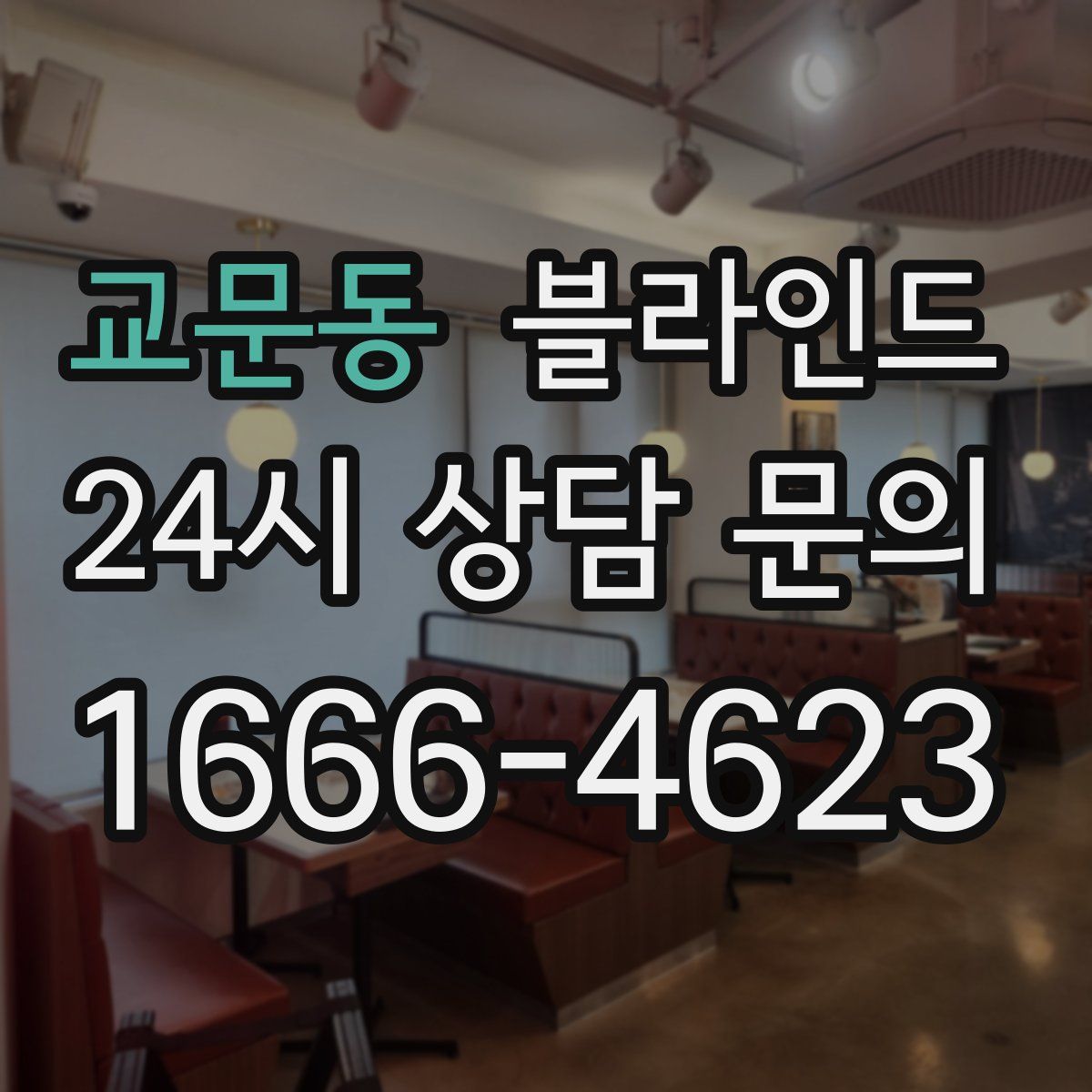 교문동 블라인드