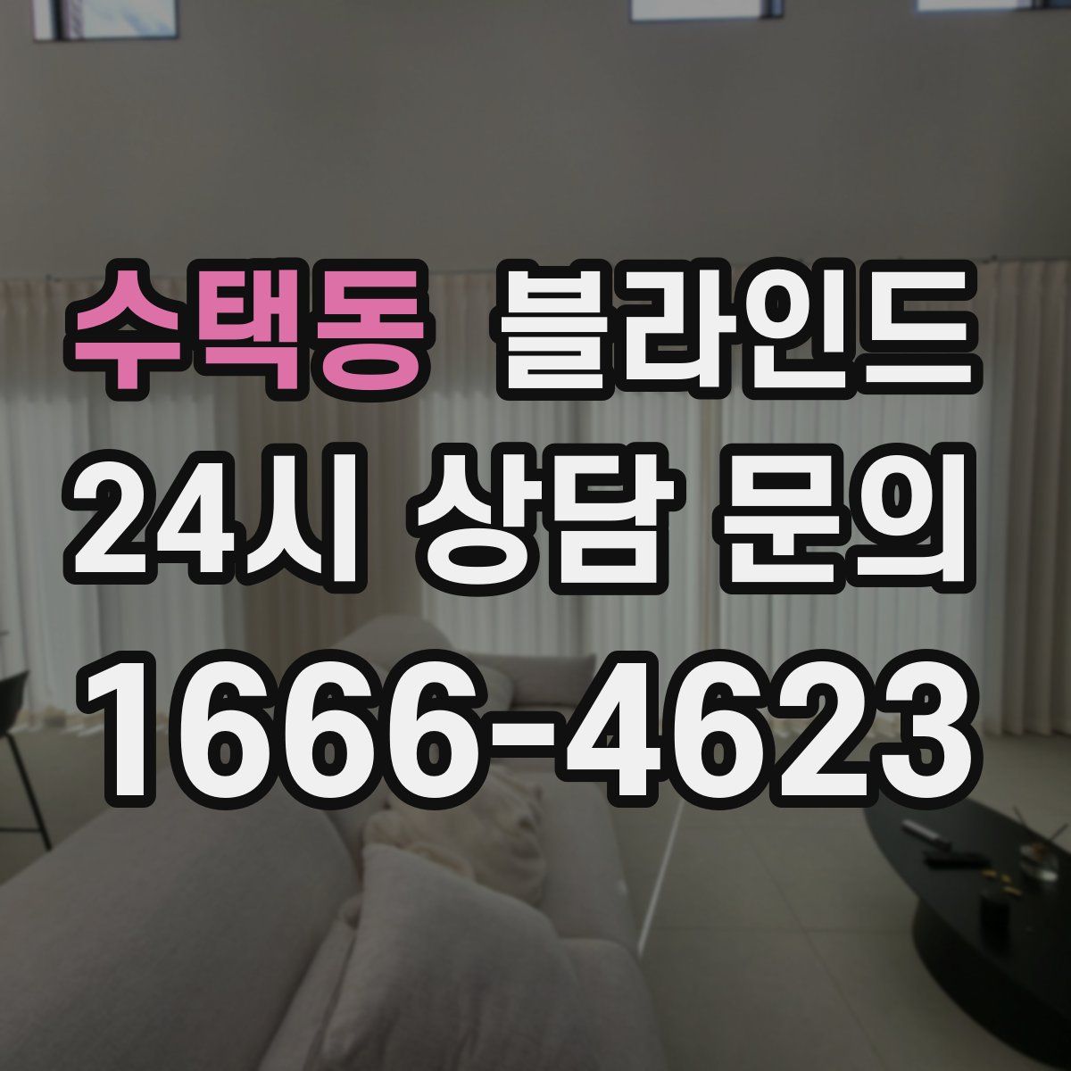 수택동 블라인드