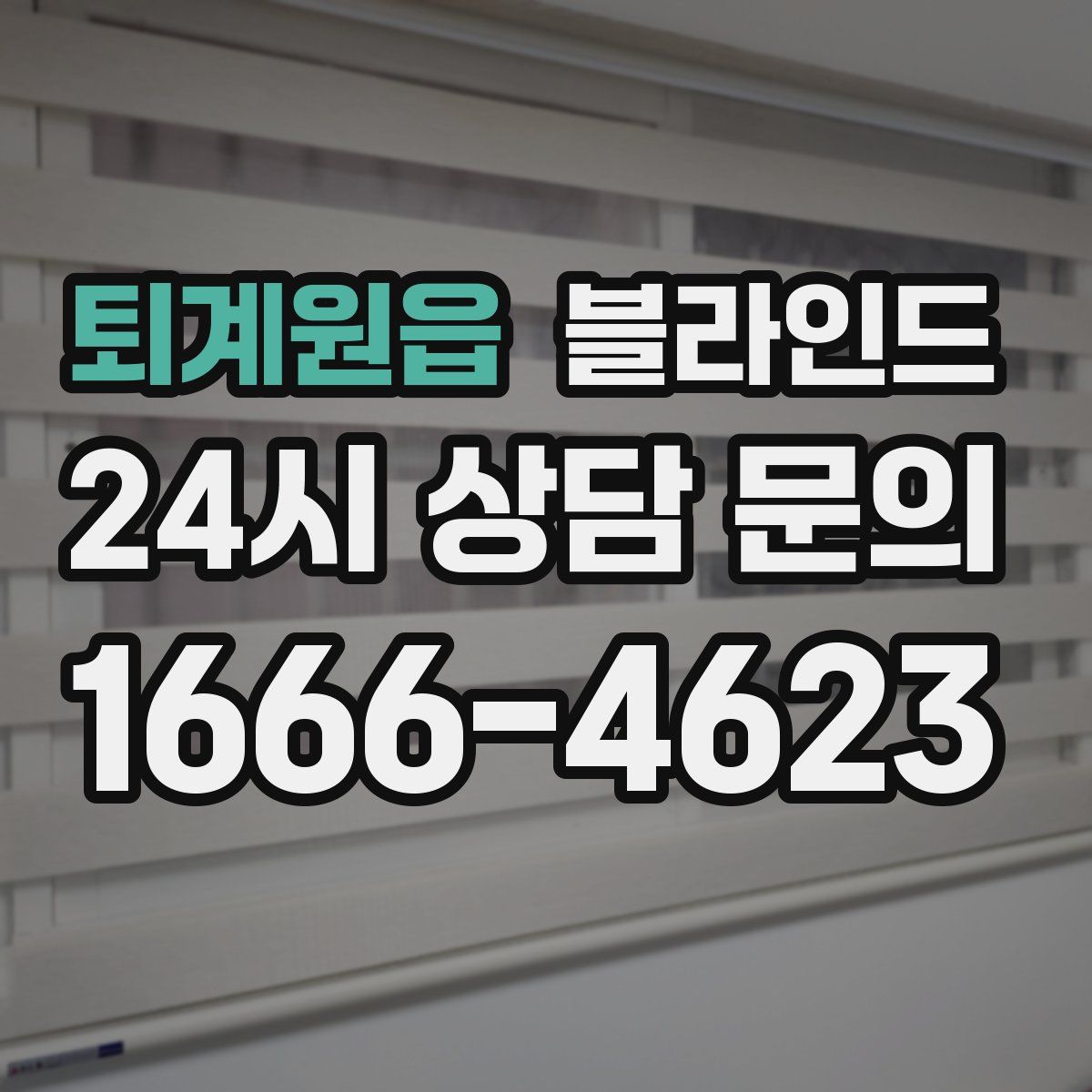 퇴계원읍 블라인드