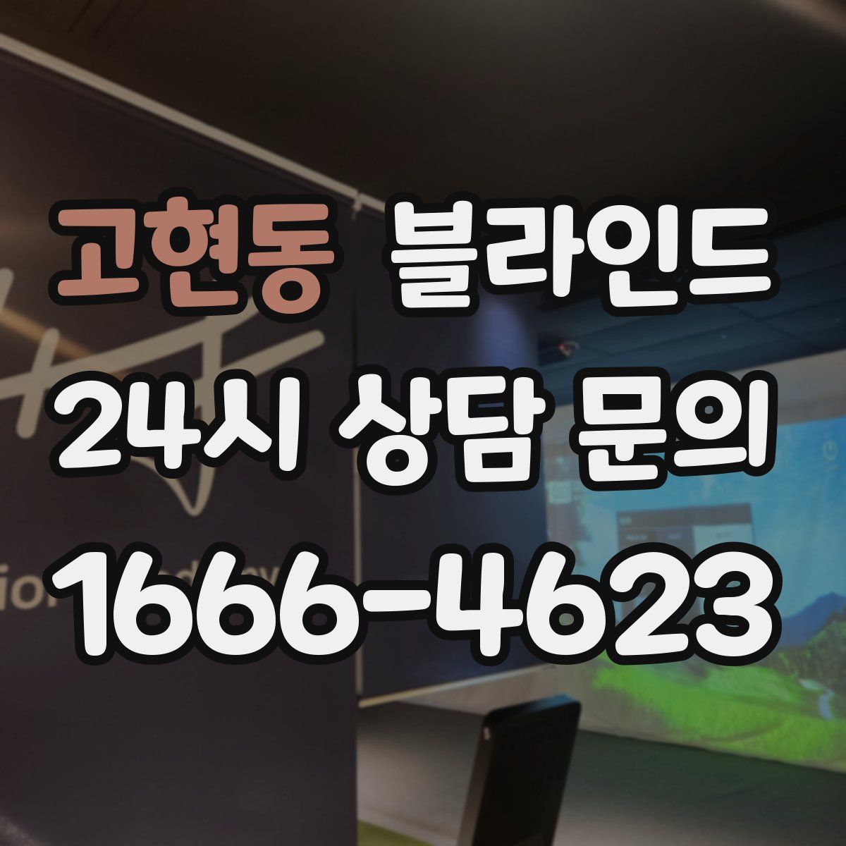 고현동 블라인드