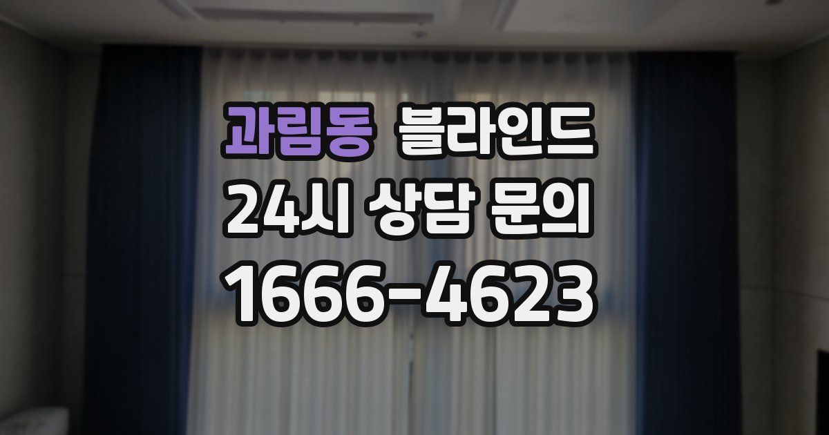 과림동 블라인드