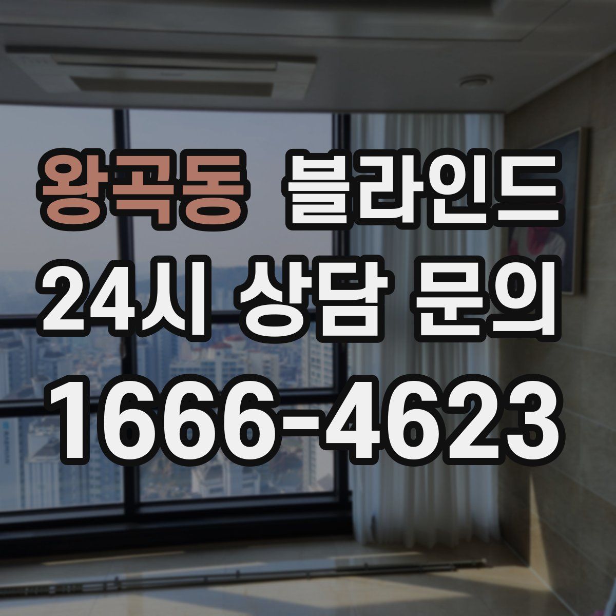 왕곡동 블라인드