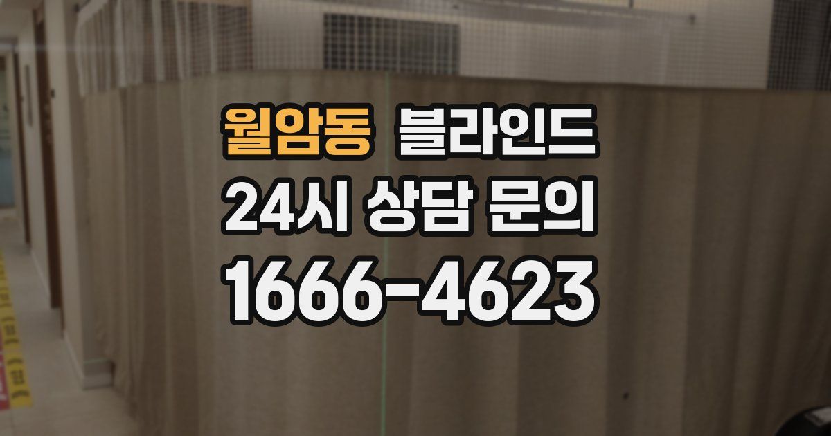 월암동 블라인드