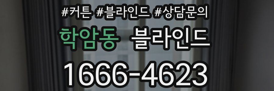 학암동 블라인드