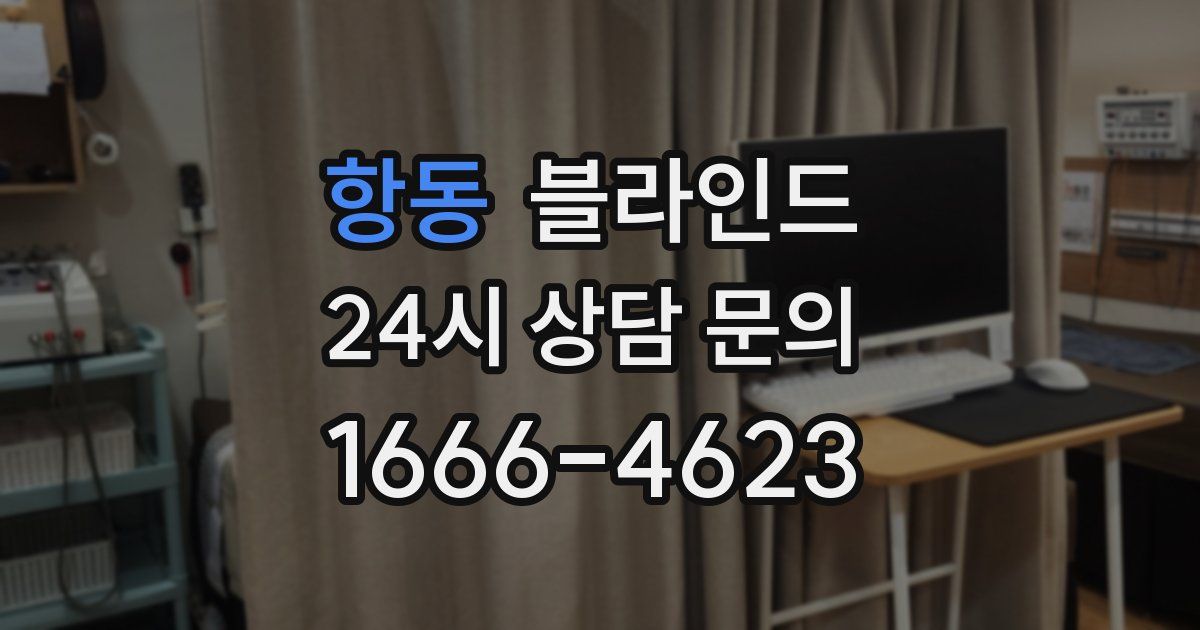 항동 블라인드