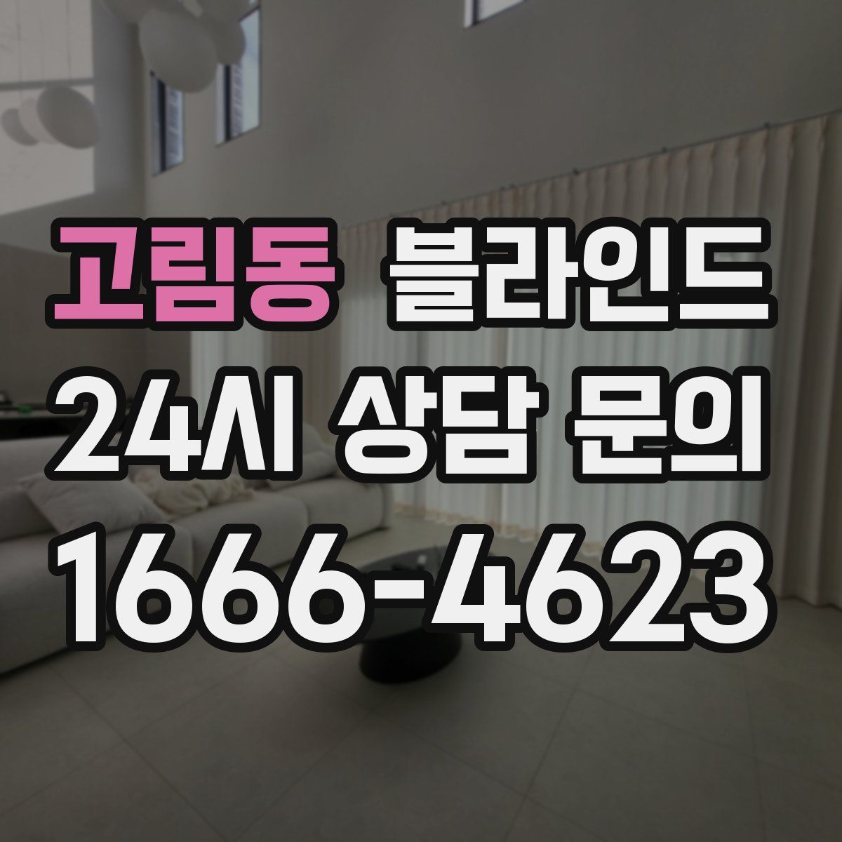고림동 블라인드
