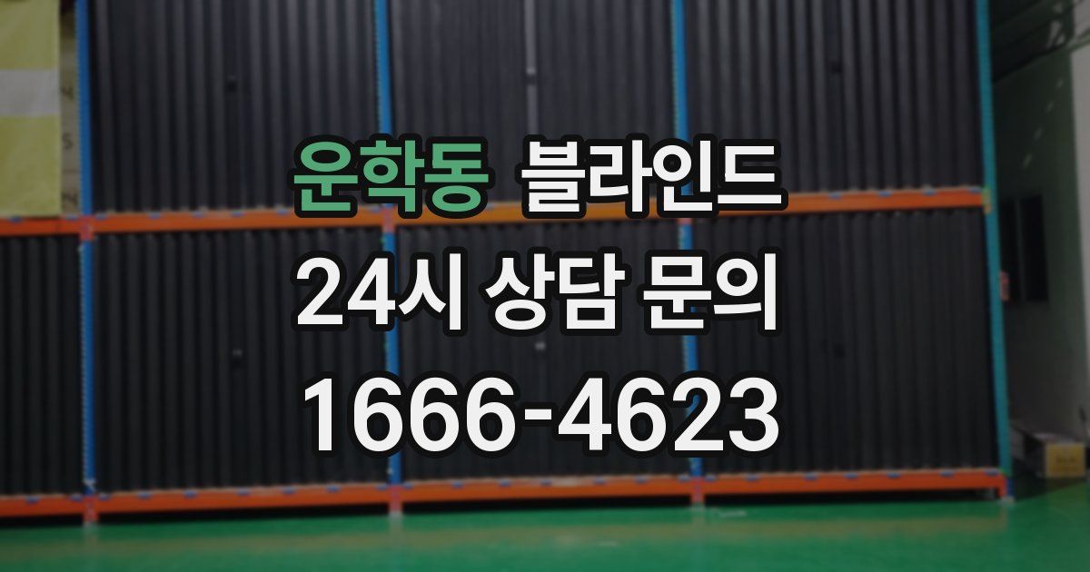 운학동 블라인드