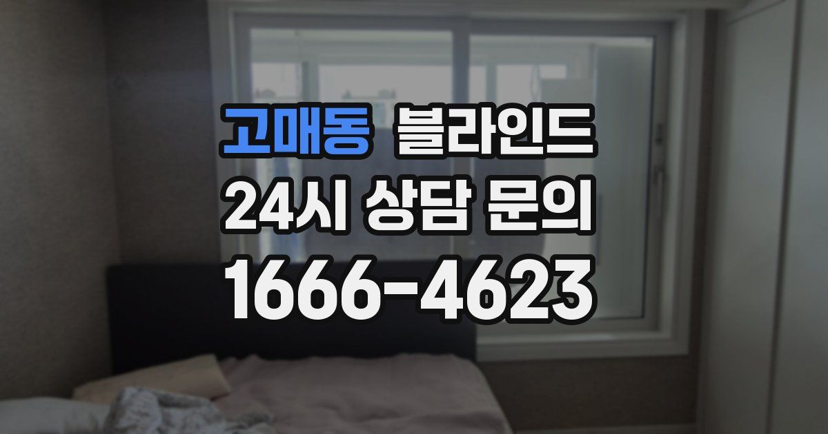 고매동 블라인드