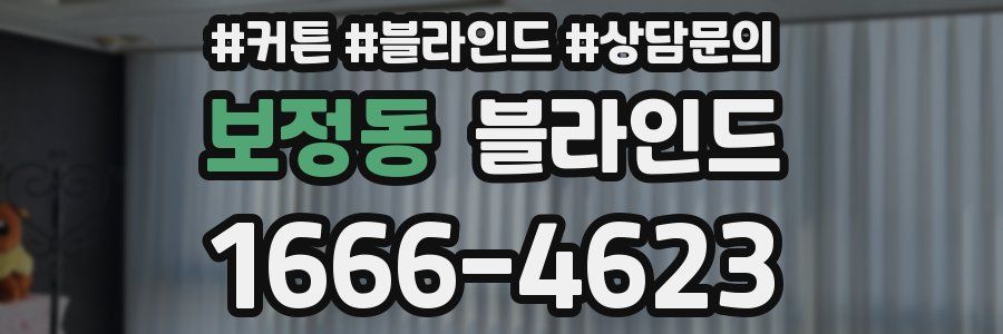 보정동 블라인드