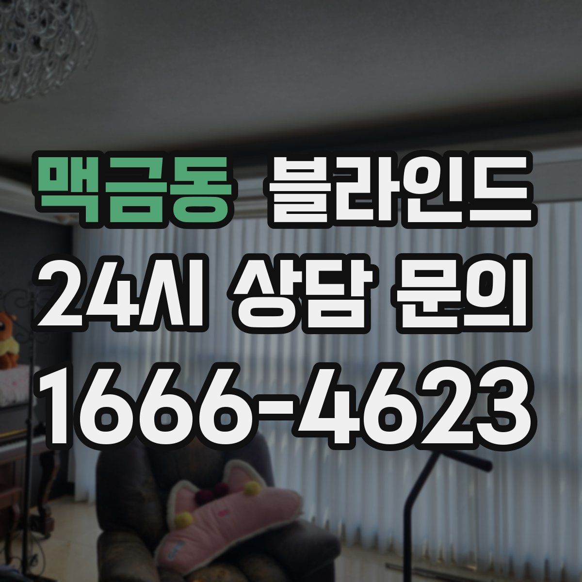 맥금동 블라인드