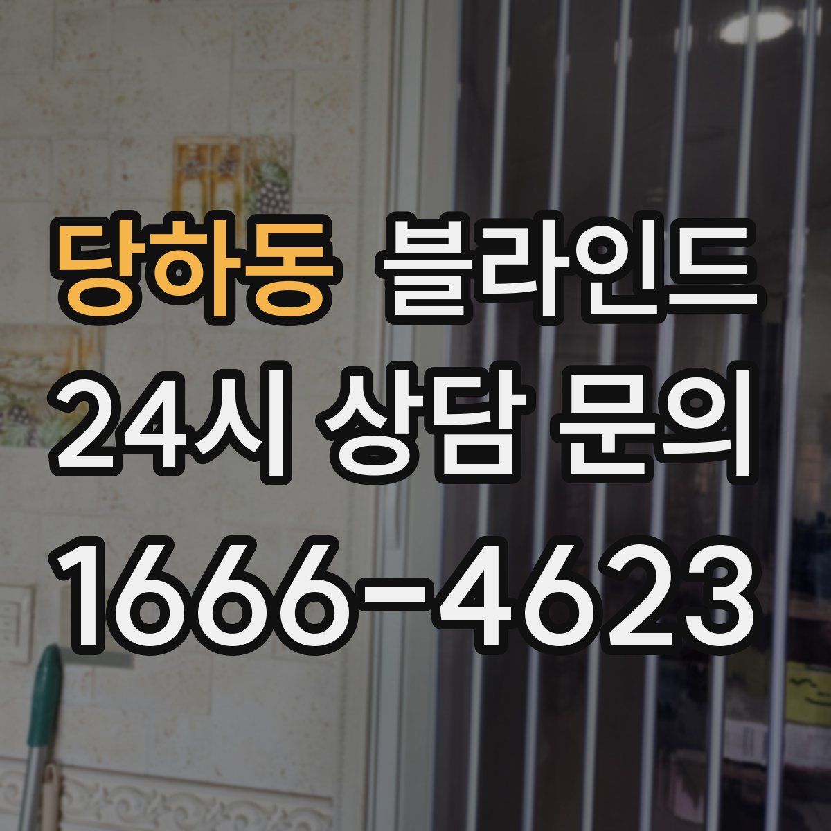당하동 블라인드