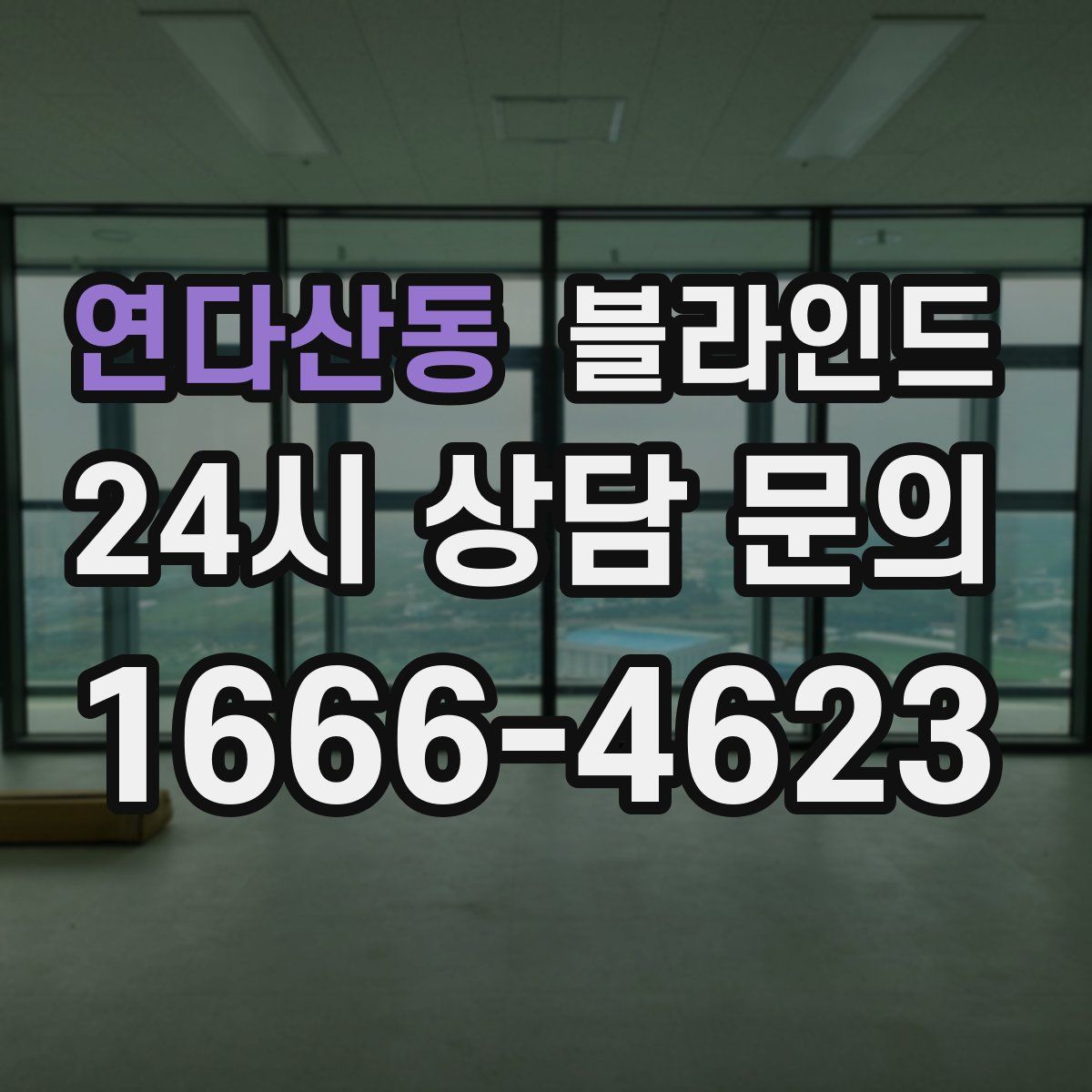 연다산동 블라인드