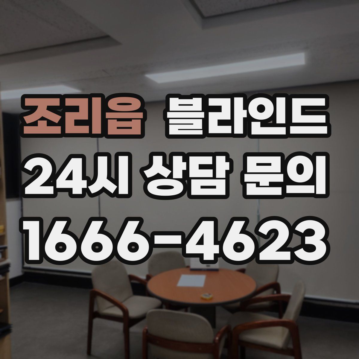 조리읍 블라인드