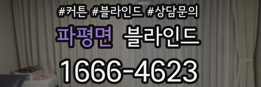 파평면 블라인드