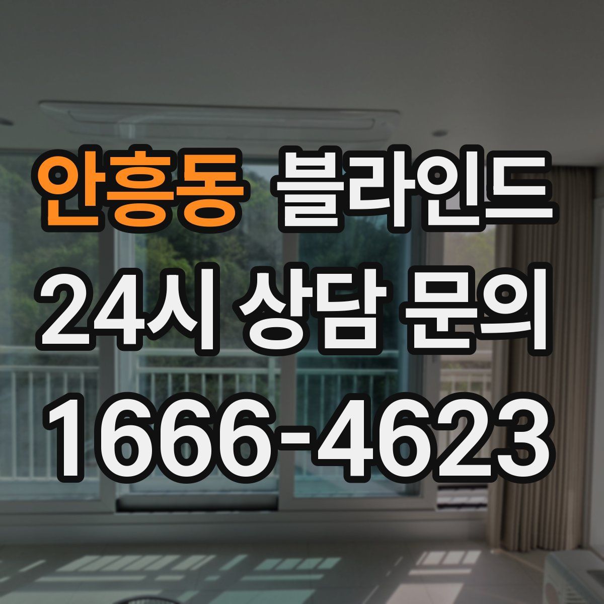 안흥동 블라인드