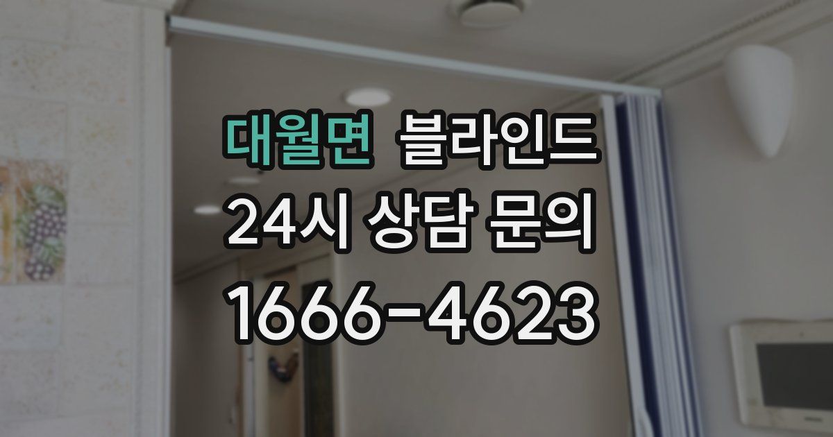 대월면 블라인드