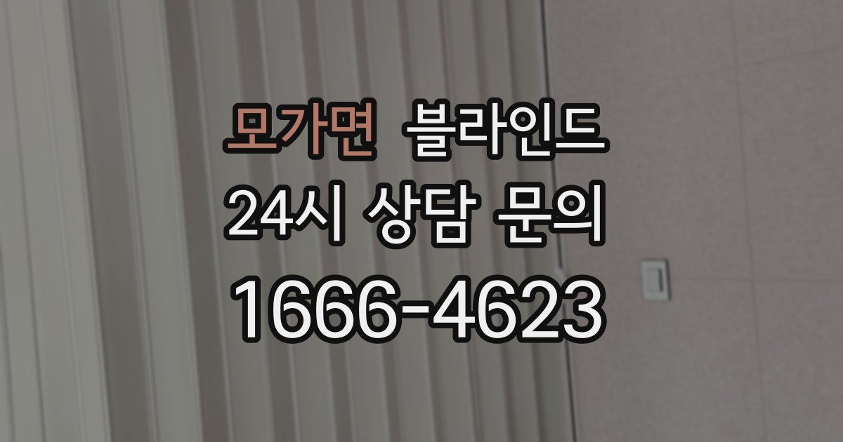 모가면 블라인드