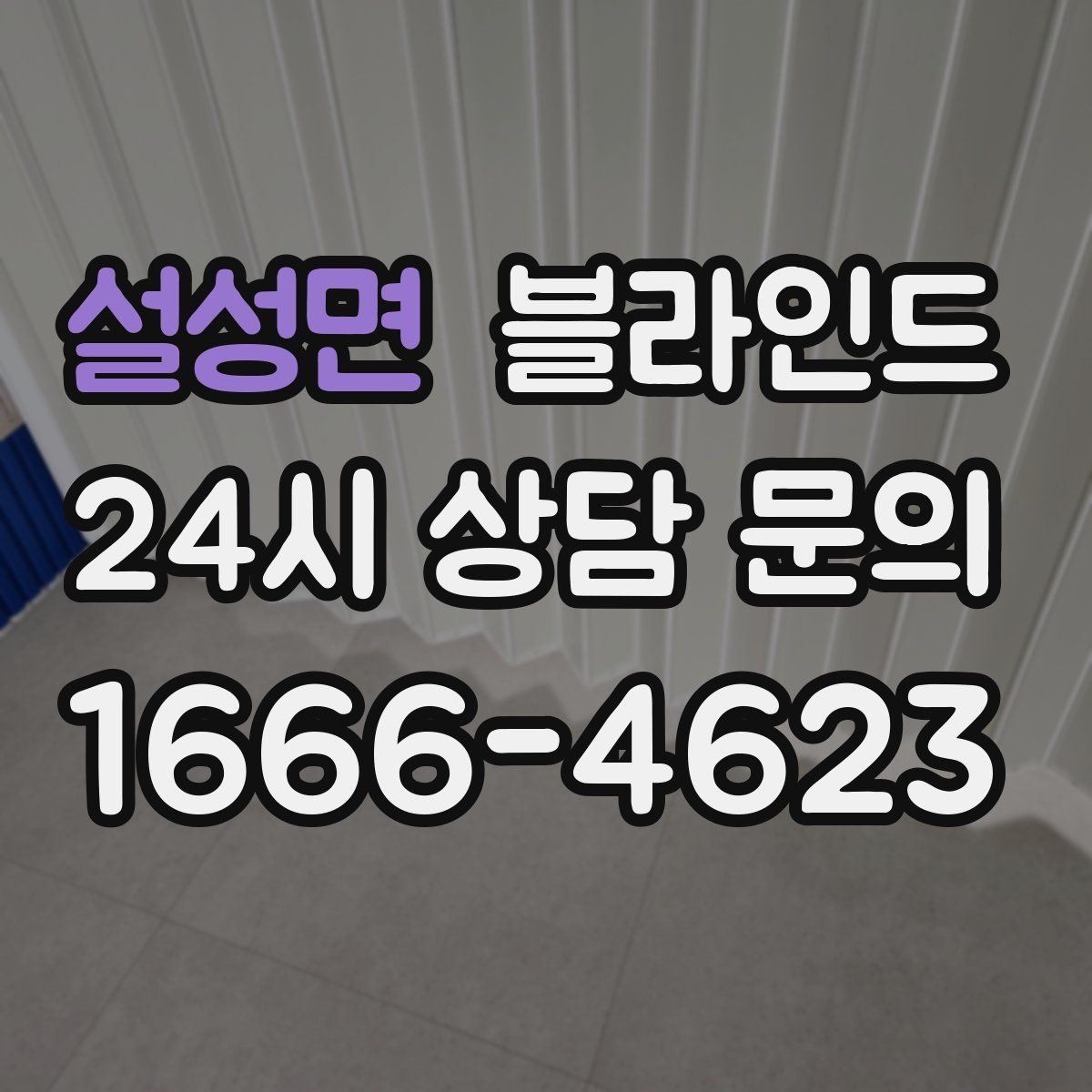 설성면 블라인드