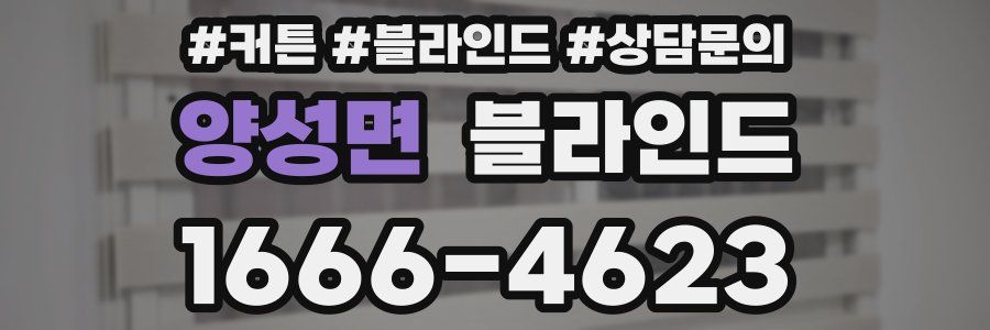 양성면 블라인드