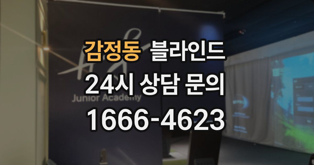 감정동 블라인드