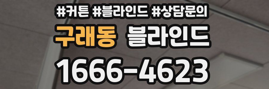 구래동 블라인드