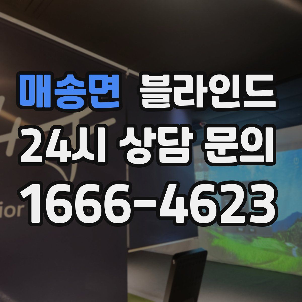 매송면 블라인드