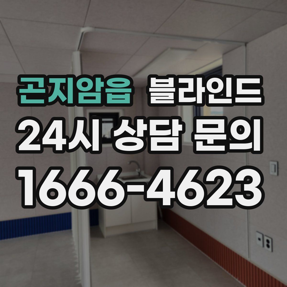 곤지암읍 블라인드