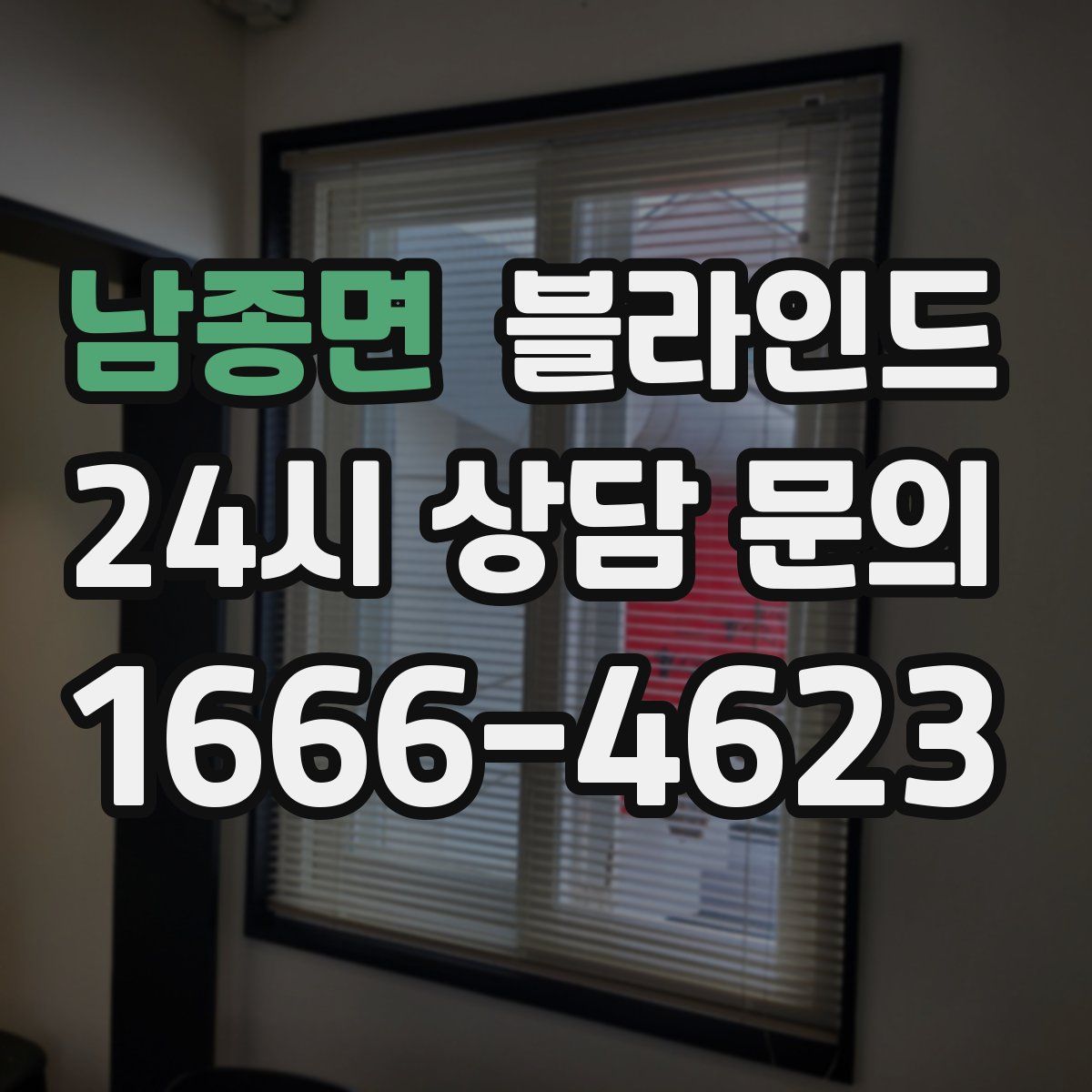 남종면 블라인드