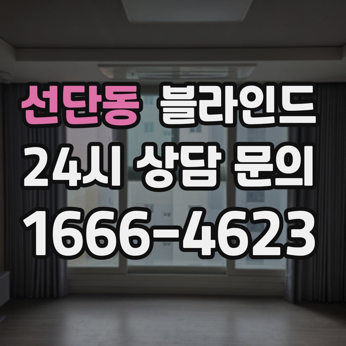 선단동 블라인드