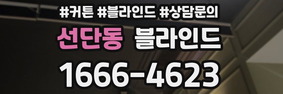 선단동 블라인드