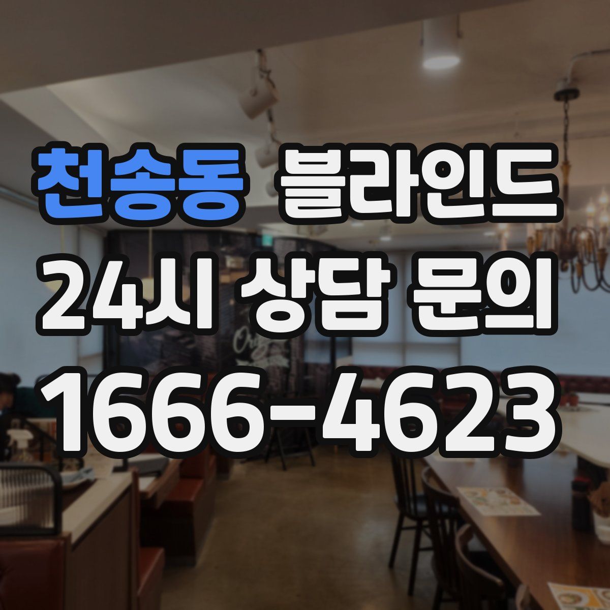 천송동 블라인드