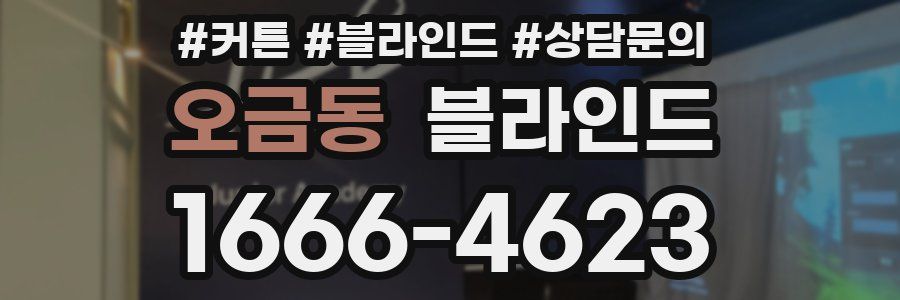 오금동 블라인드