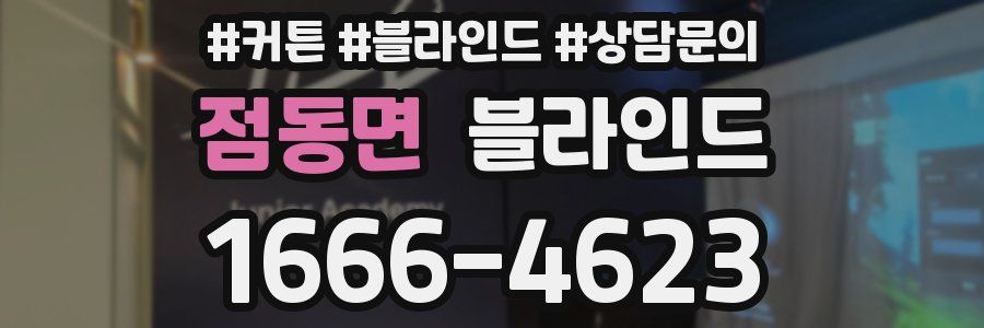점동면 블라인드