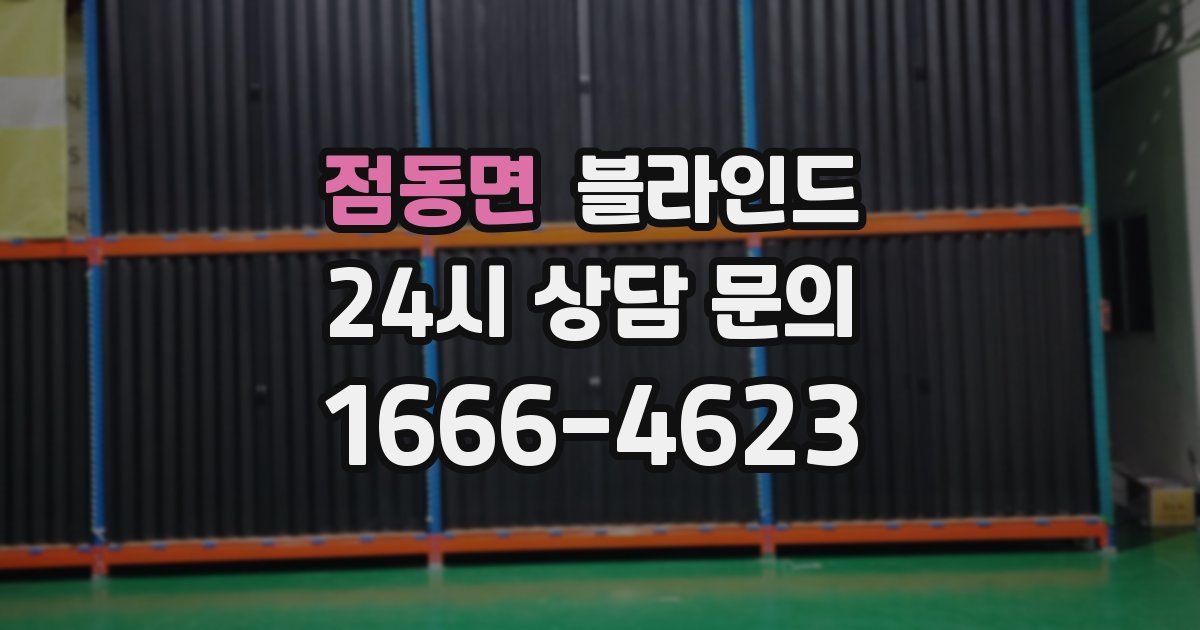 점동면 블라인드