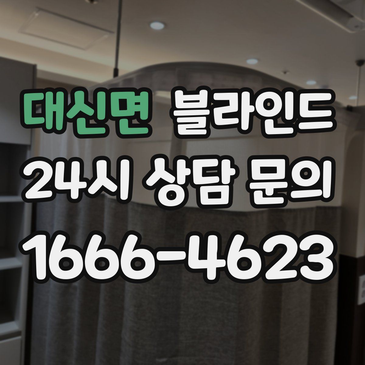 대신면 블라인드